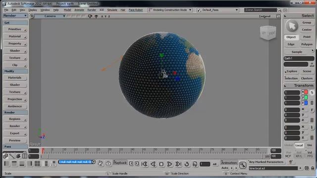 EARTH! but procedural... Softimage Tutorial смотреть онлайн