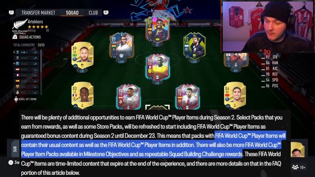 HOW TO GET & USE WORLD CUP SWAPS TOKENS! - FIFA 23 Ultimate Team смотреть онлайн