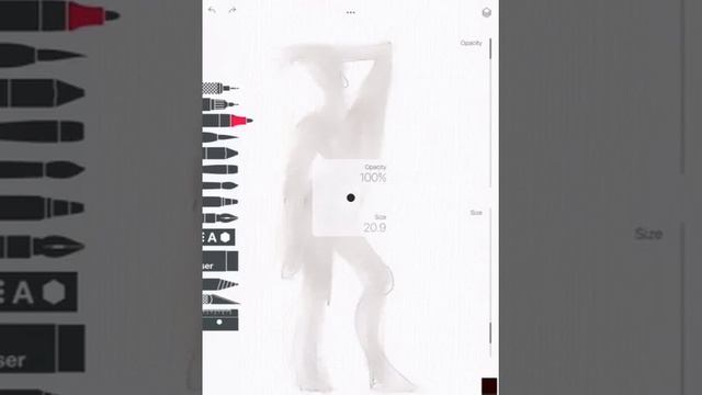 Fashion Sketching with Tayasui Sketch App on Ipad смотреть онлайн
