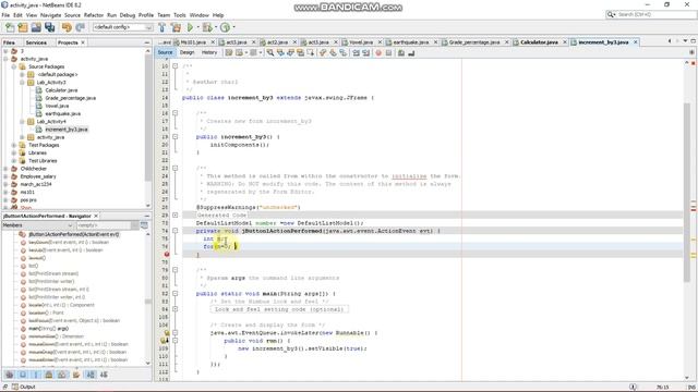 Java Swing Increment by 3 using jButton смотреть онлайн