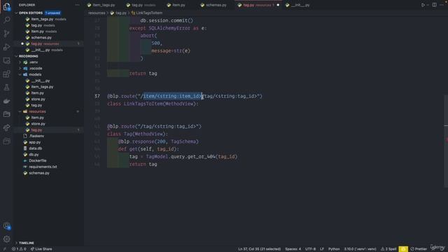 07 - Many-to-many relationships with SQLAlchemy 003 Many-to-many relationship between items and tags смотреть онлайн