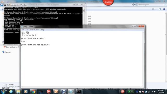 Perl Script Basic Tutorial 29 Comparison Operator смотреть онлайн