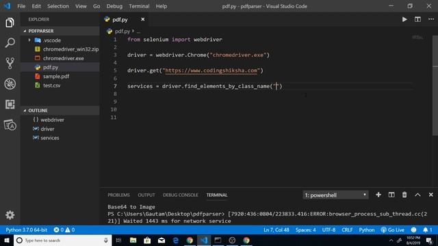 How to Web Scrape with Python Powerful Module Selenium | ChromeDriver смотреть онлайн