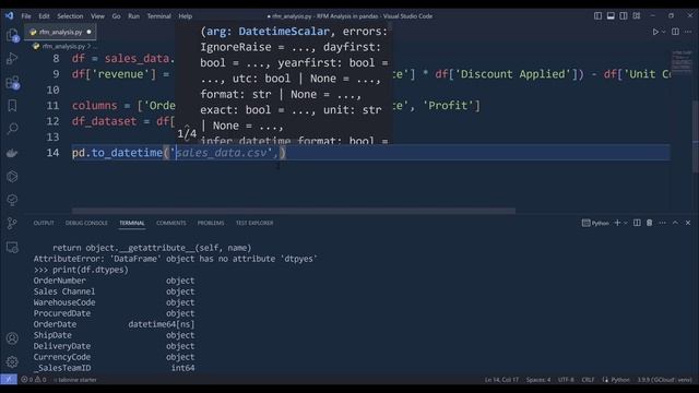 RFM Analysis Tutorial In Pandas: Simple Customer Segmentation Analysis смотреть онлайн