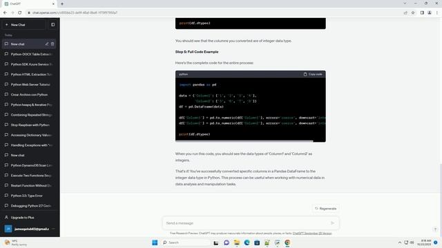 Python convert specific dataframe columns to integer смотреть онлайн