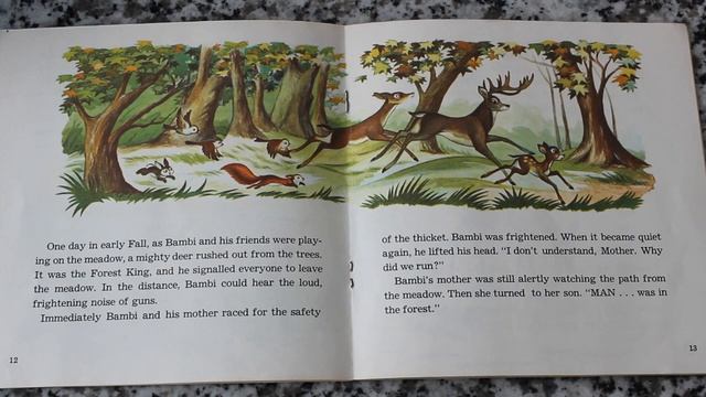 Walt Disney's Bambi Book & Record! смотреть онлайн