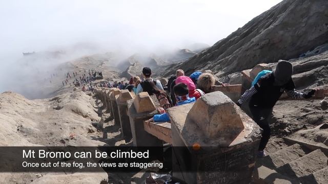Mount Bromo (Java, Indonesia) | Inside an active volcano - SPECTACULAR scenery! смотреть онлайн