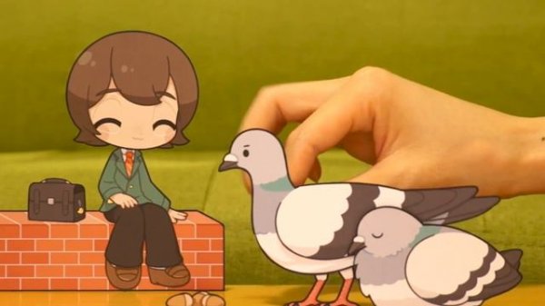 🕊️ハトとおとこのこ