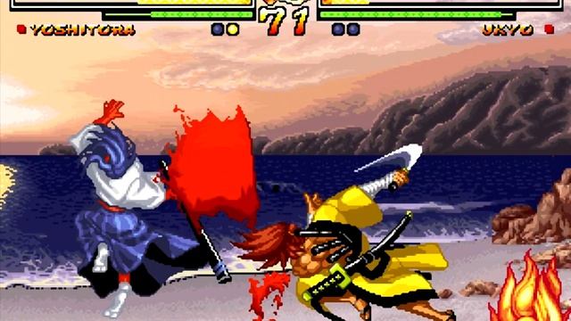 Samurai Shodown V: Yoshitora playthrough lvl-8 【60fps】 смотреть онлайн