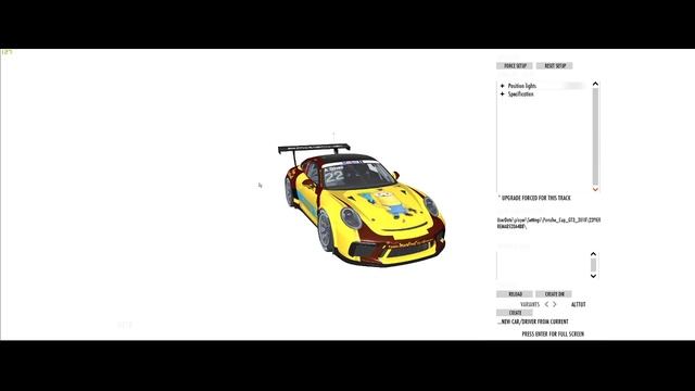 How to create a skin and region map from scratch for rFactor 2 - Old UI смотреть онлайн