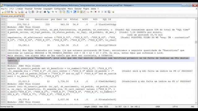 Terça de Dados #10 - Como analisar um AWR Report смотреть онлайн