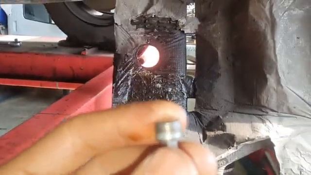 EVOTECH течь масла. Чугунный блок.