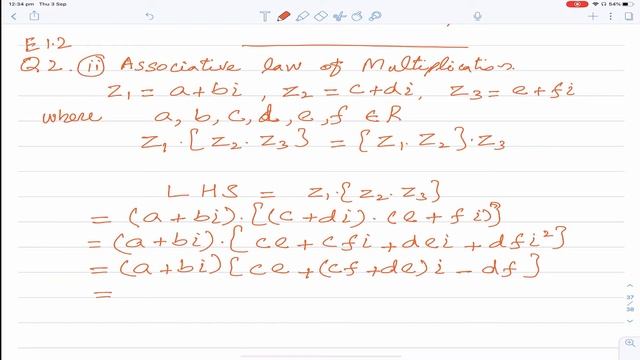 FSc Math Year 11-Lecture 4A-Exercise 1.2 first two questions - Properties of Complex Numbers- Urdu смотреть онлайн