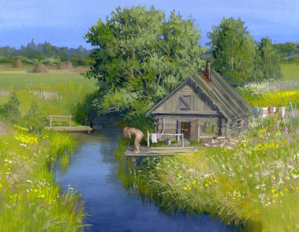 БАНЬКА. Рассказ.
 Читает автор