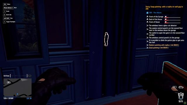 Thief Simulator Walkthrough Gameplay Part 16 - Swap painting with a replica in 208 / PC смотреть онлайн