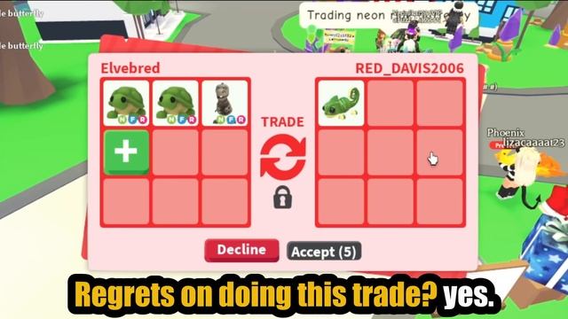 77 Trades for Chameleon in 1 Minute! Roblox Adopt Me смотреть онлайн