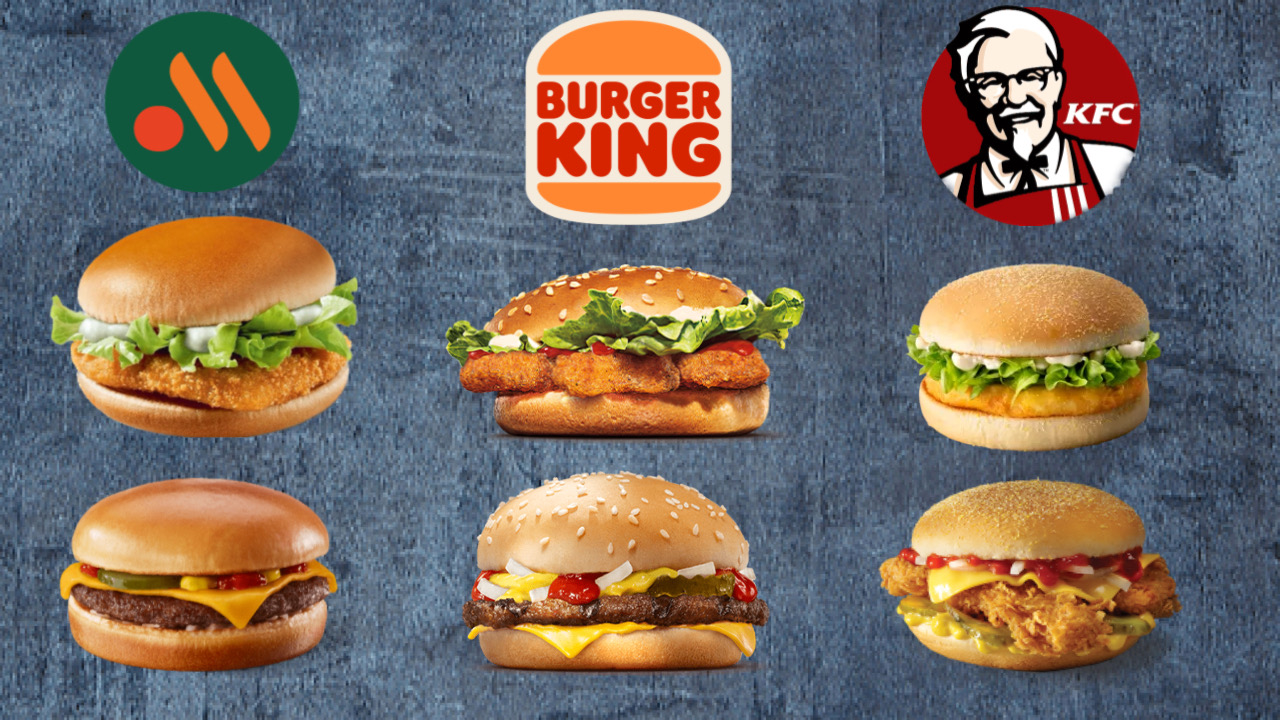 Выбираем где самый лучший чизбургер и чикенбургер (KFC, Вкусно и точка, Burger King) смотреть онлайн