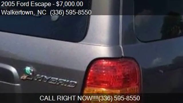 2005 Ford Escape HEV AWD Hybrid 4dr SUV for sale in Walkerto смотреть онлайн