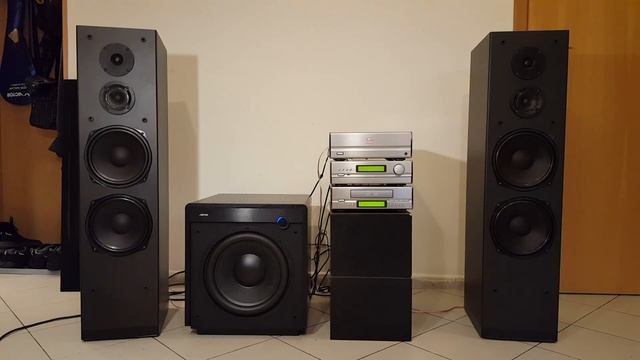 Denon D-250 + Schneider LS 8036 + Jamo Sub 660 смотреть онлайн
