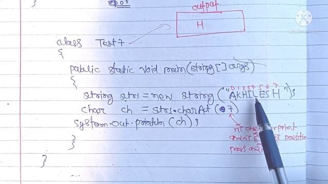 charAt() method of string class in java |lec-11| use of charAt() method in java programming смотреть онлайн