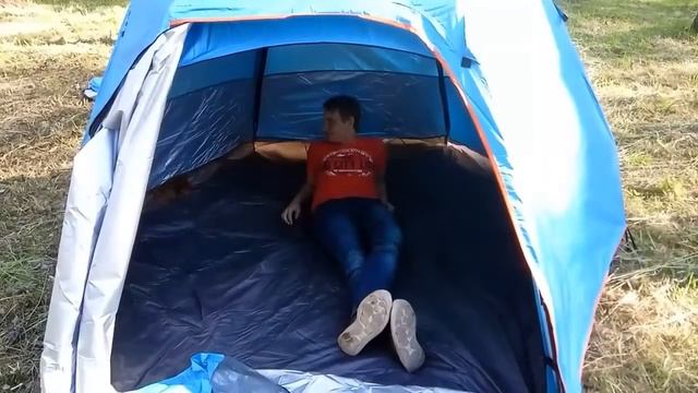 Автоматическая шестиугольная (круглая) палатка с алиэкспресс смотреть онлайн