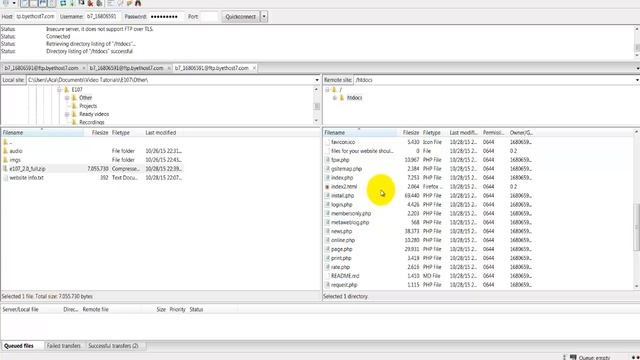 Download and Install e107 on server free #2 e107 tutorial for beginners смотреть онлайн