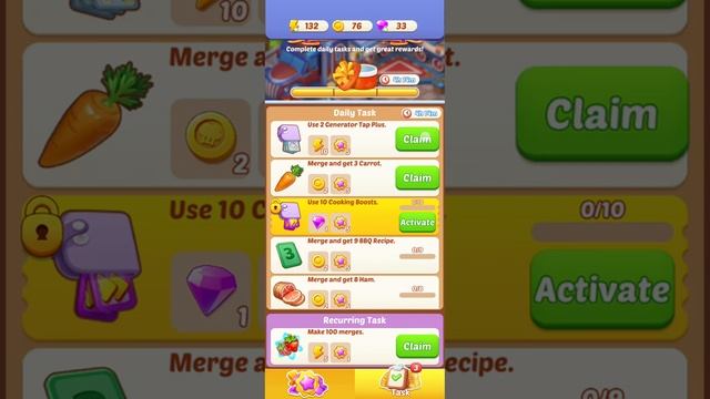 Merge Cooking: Theme Restaurant Gameplay Part 28