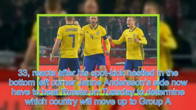 Andreas Granqvist’s winner boosts Janne Andersson’s side’s Uefa Nations League promotionpes смотреть онлайн