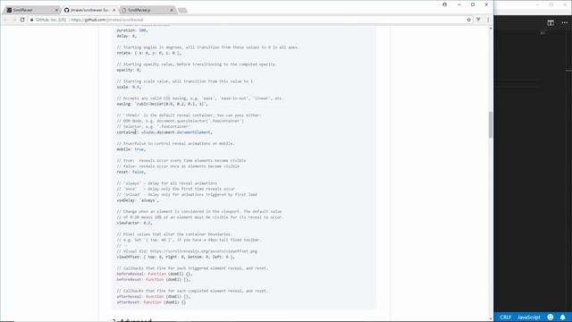 Animations au scroll avec la librairie ScrollReveal.js смотреть онлайн