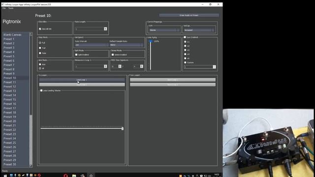 Mise a jour Firmware Pigtronix Infinity FR смотреть онлайн