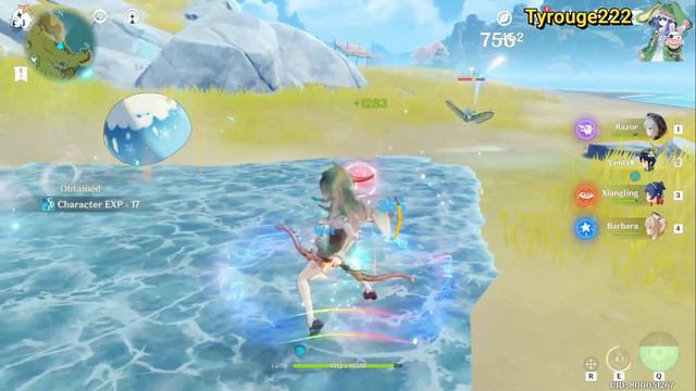 Genshin Impact - Quick Slime Farming Location смотреть онлайн