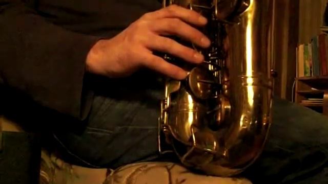 My old conn sax with Otto Link New York vintage mouthpiece смотреть онлайн