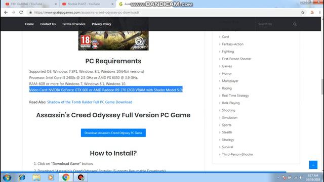 assassin's creed odyssey pc download free смотреть онлайн
