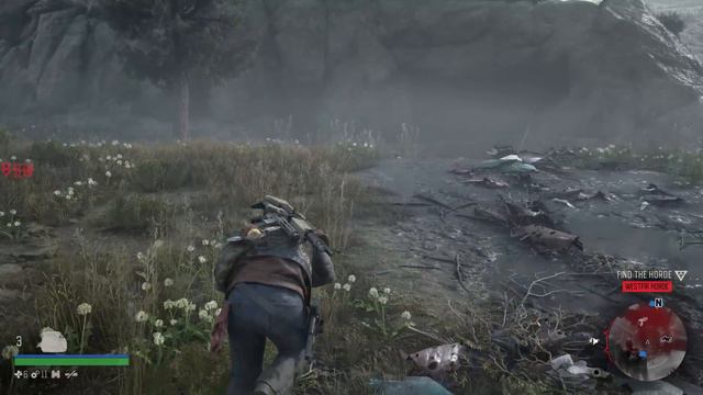 300 ZOMBIES Vs ME 😱 Days Gone ZOMBIE HORDE Gameplay смотреть онлайн