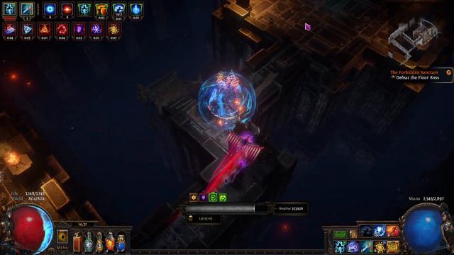 Path of Exile - Lycia, The Unholy Heretic without being Affected by Enervation смотреть онлайн