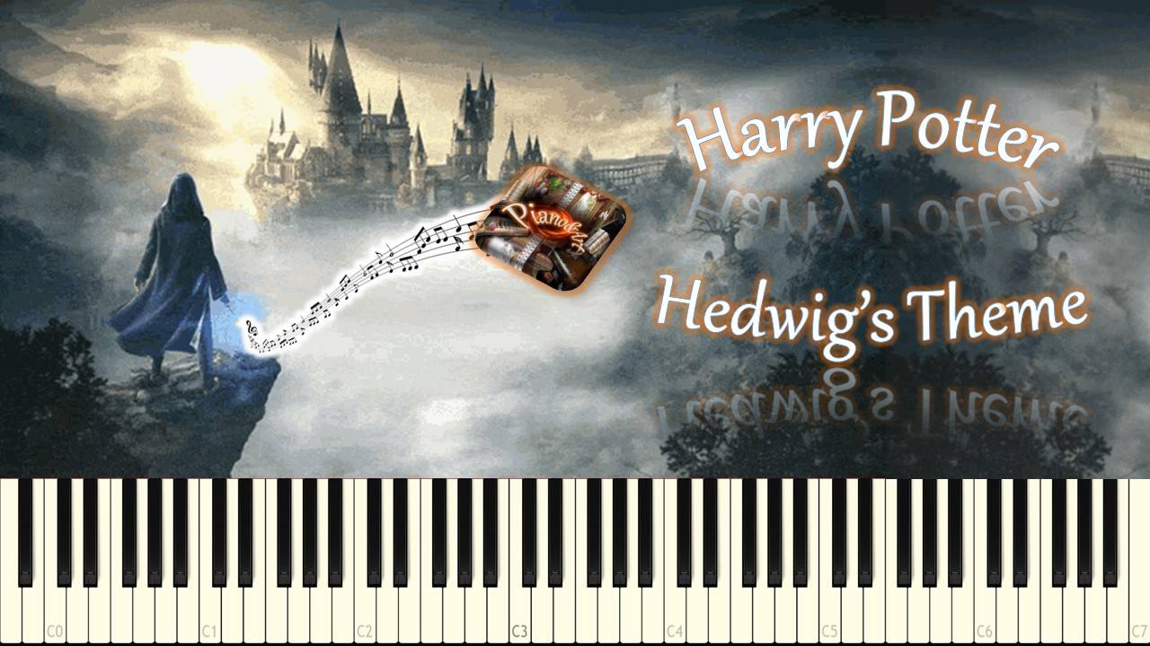 Гарри Поттер / Harry Potter Hedwig's Theme (piano tutorial) [НОТЫ + MIDI] смотреть онлайн