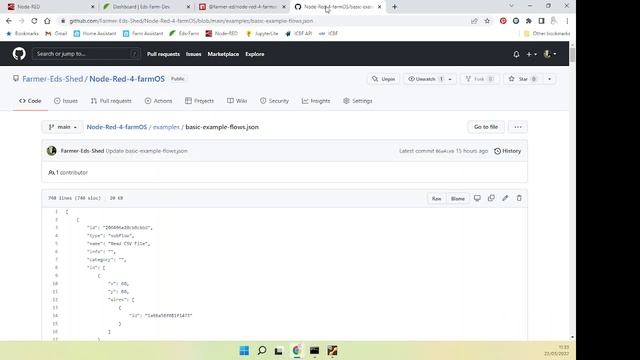 Node-Red-4-farmOS Demonstration смотреть онлайн