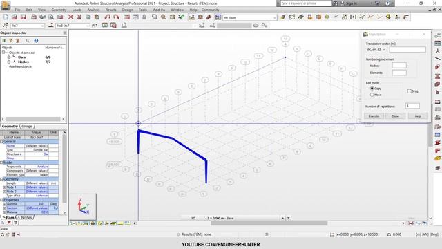 Autodesk Robot Structural Analysis : Steel Warehouse Design Part 1 смотреть онлайн