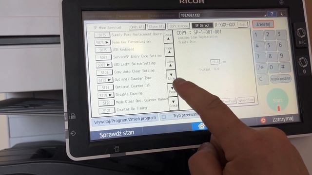 Reset Fusing Error Sc544-02 Sc554-02 Ricoh MP 2555 3055 3555 4055 5055 6055