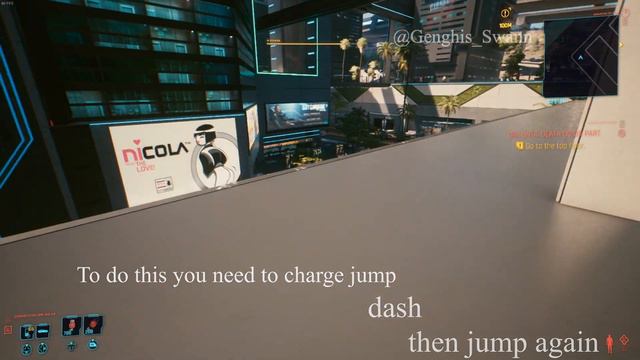 Cyberpunk 2077 Double Charge Jump Exploit смотреть онлайн