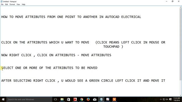 HOW TO MOVE ATTRIBUTES FROM ONE POINT TO ANOTHER IN AUTOCAD ELECTRICAL смотреть онлайн