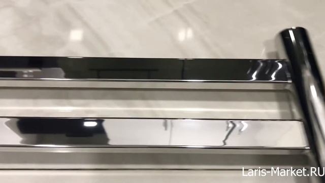 Полотенцесушитель электрический Laris Кватро П7 400х600 хром с терморегулятором смотреть онлайн