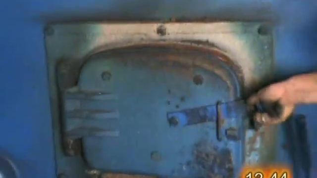 Процесс горения бурого угля в паровом котле Е-1.0-0.9Р-3 смотреть онлайн