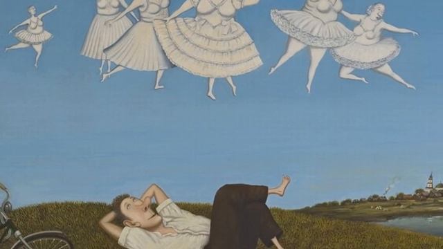 Ностальгия Ирония | Скромное обаяние наивной живописи художника-иллюстратора Губарева Валентина - H смотреть онлайн