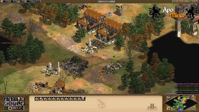 Age of Empires II: The Conquerors - Atila el Huno 1: El azote de Dios (difícil)(V. 4.4) смотреть онлайн
