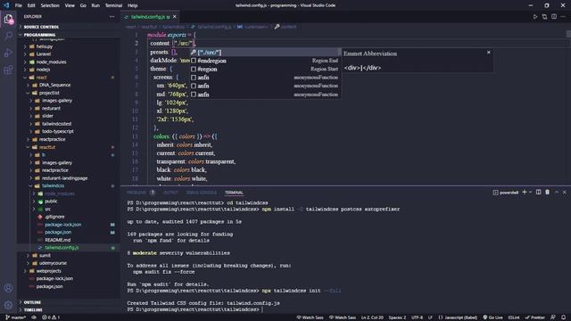 Install tailwindcss v3 in reactjs project смотреть онлайн