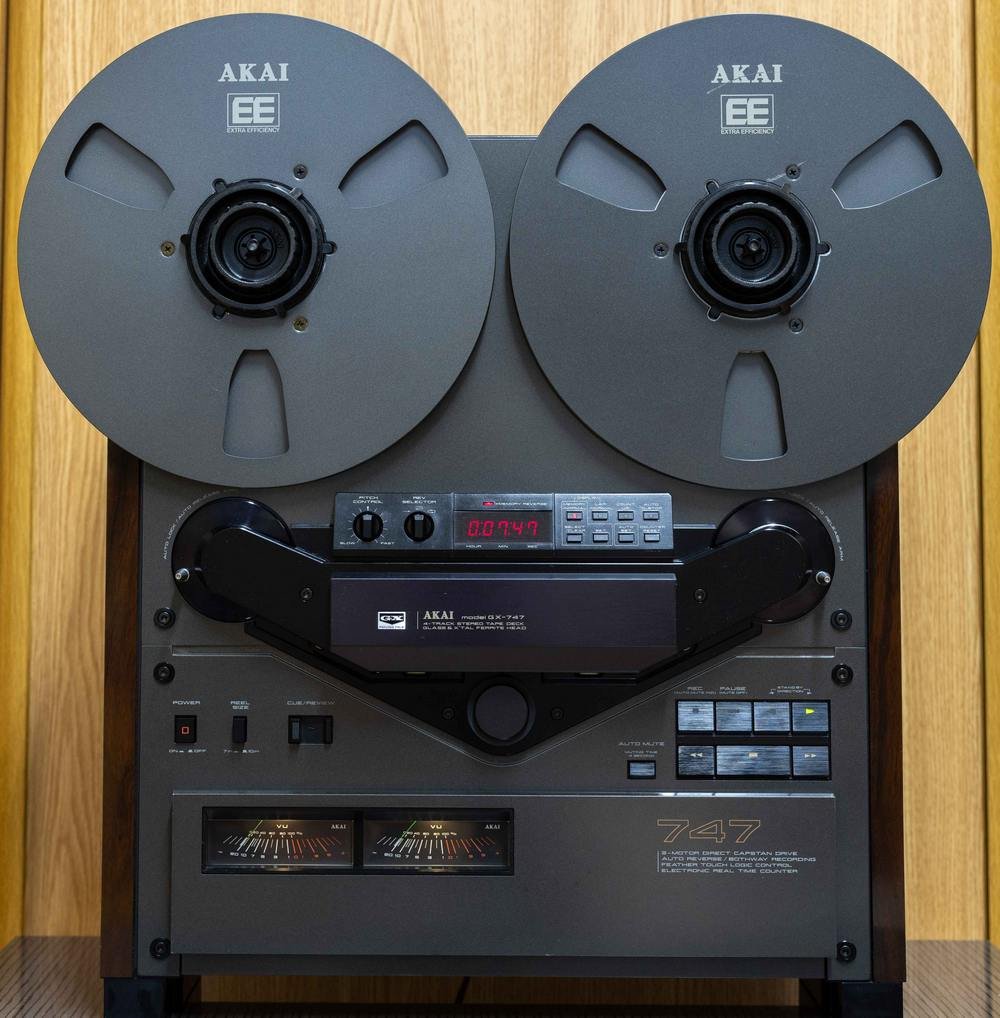 AKAI GX-747 Это простой тест полностью исправного магнитофона смотреть онлайн