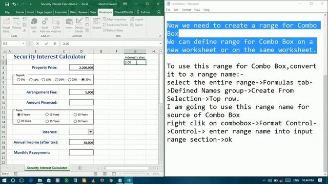 Excel Classes-how to add combo box in excel a drop down list смотреть онлайн