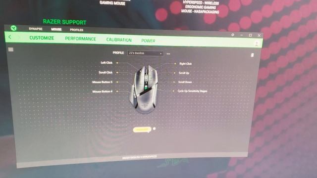 Razer Basilisk X Hyperspeed Wireless Gaming Mice First Impression + Synapse Software Walkthrough