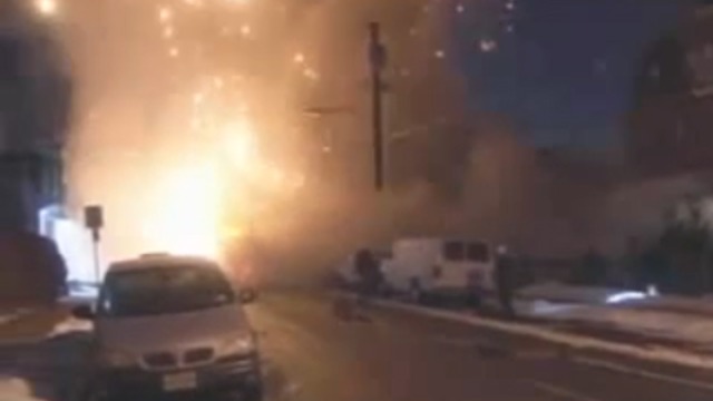 Мощный фзрыв в Филадельфии смотреть онлайн